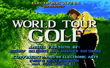 World Tour Golf screen shot title